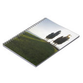 Carnet Italie, Toscane, Cyprès en Toscane avec (Côté gauche)