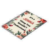 Carnet It's a Jemma Thing You Wouldn't Understand (Côté gauche)