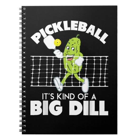 Carnet It's Kind of A Big Dill - Funny Pickleball Paddle (Devant)