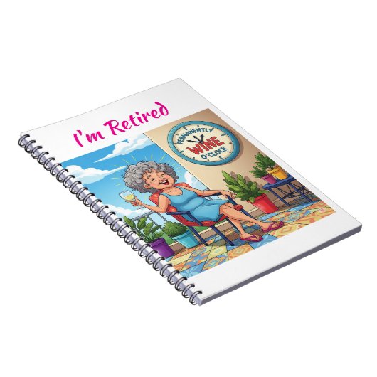 Carnet It's Wine O'Clock (Côté Droit)