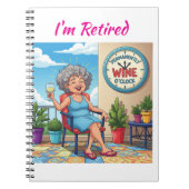 Carnet It's Wine O'Clock (Devant)