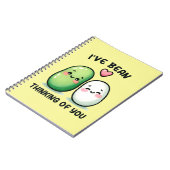 Carnet I've Bean Thinking of You Cute Kawaii (Côté gauche)