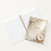 Carnet Ivory Flowers Notebook (Intérieur)