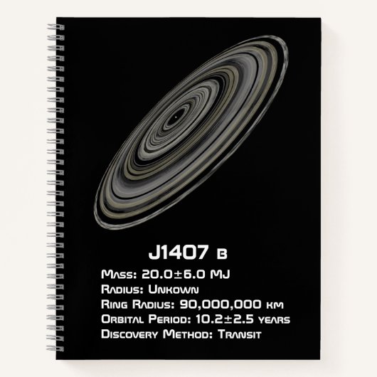 Carnet J1407 b (1SWASP J140747.93-394542.6 b) (Devant)