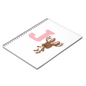 Carnet J is for Jackalope (Côté gauche)