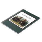 Carnet J.W. Audubon - Ursus Americanus (Ours Noir) (Côté gauche)