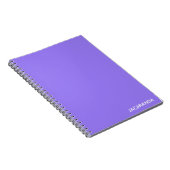 Carnet Jacaranda purple color (Côté Droit)