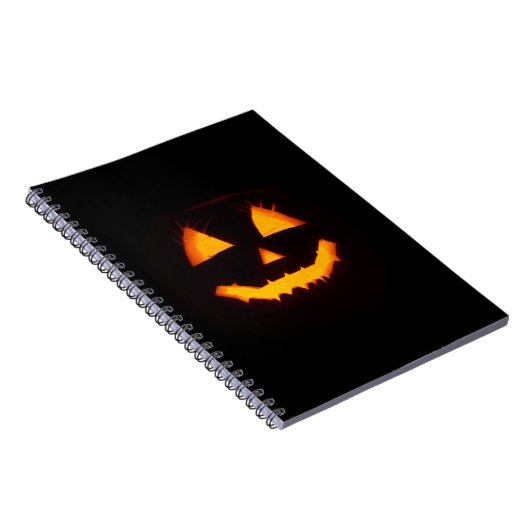 Carnet Jack-o'-lantern éclairé (Côté Droit)