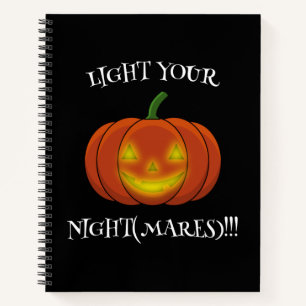Carnet Jack-o'-Lanterne - Allumez vos cauchemars
