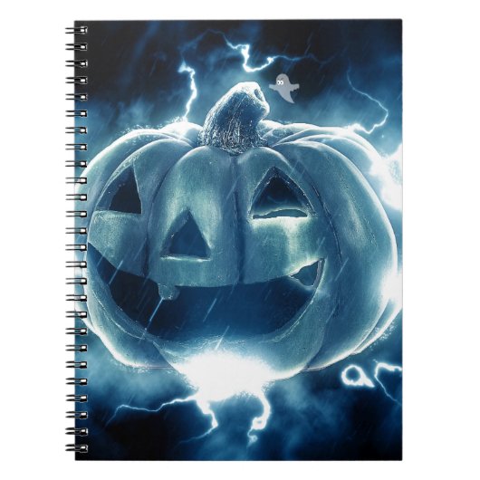 Carnet Jack-o-lanterne éffrayant (Devant)