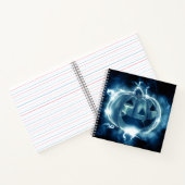 Carnet jack-o-lanterne sous la pluie (Intérieur)