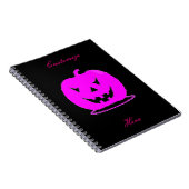 Carnet Jack rose olantern Halloween Thunder_Cove (Côté Droit)