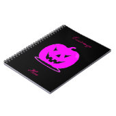Carnet Jack rose olantern Halloween Thunder_Cove (Côté gauche)