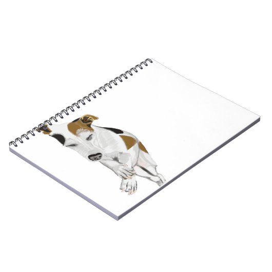 Carnet Jack Russell (Côté gauche)