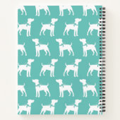 Carnet Jack Russell Terrier Chien Chien Puppy (Dos)