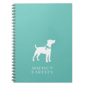 Carnet Jack Russell Terrier Chien Chien Puppy (Devant)