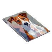 Carnet Jack Russell Terrier Painting Dog Pet (Côté Droit)