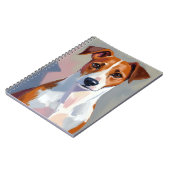 Carnet Jack Russell Terrier Painting Dog Pet (Côté gauche)