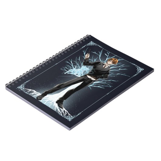 Carnet Jack Russell Terrier Patronus d'Anime Ron Weasley (Côté gauche)