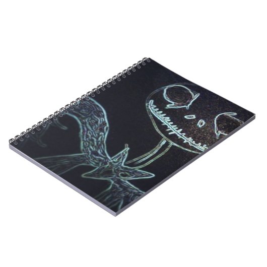 Carnet jack the skilington (Côté gauche)