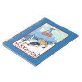 Carnet Jackson Hole, Wyoming Skier et Tramway (Côté gauche)