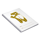 Carnet Jacquard Ballet Team Pointe (Côté Droit)