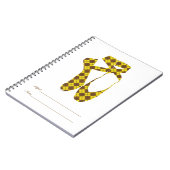 Carnet Jacquard Ballet Team Pointe (Côté gauche)