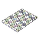 Carnet Jacquard des diamants Pastel (Côté gauche)