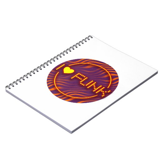 CARNET J'ADORE FUNK (Côté gauche)