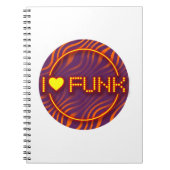 CARNET J'ADORE FUNK (Devant)
