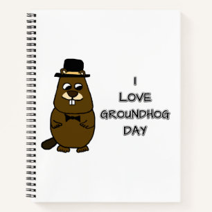 Carnet J'adore Groundhog Day