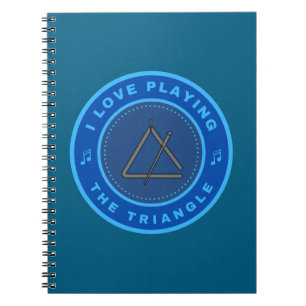 Carnet J'adore jouer au Triangle