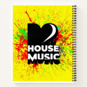 Carnet J'adore la musique (Dos)