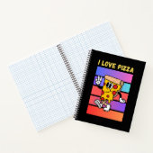 Carnet J'adore la pizza. (Intérieur)