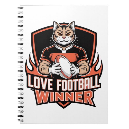 Carnet J'adore le football (Devant)