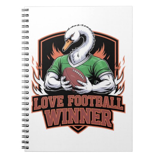 Carnet J'adore le football (Devant)