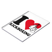 Carnet J'adore le kickboxing (Côté gauche)
