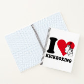 Carnet J'adore le kickboxing (Intérieur)