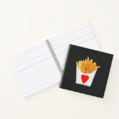 Carnet J'adore les frites (Intérieur)