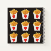 Carnet J'adore les frites (Dos)