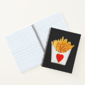 Carnet J'adore les frites françaises (Intérieur)