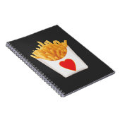 Carnet J'adore les frites françaises (Côté Droit)