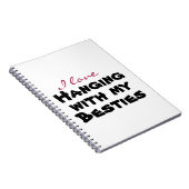 Carnet J'adore [personnaliser] (Côté Droit)