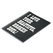 CARNET J'ADORE VOTRE... (Côté gauche)