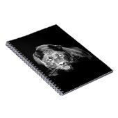 Carnet Jaguar noir et blanc (Côté Droit)