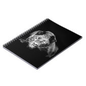 Carnet Jaguar noir et blanc (Côté gauche)