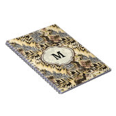 Carnet Jaguar peau, serpents (Côté Droit)