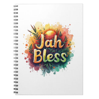 Carnet Jah Bless Reggae Watercolor