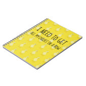 Carnet J'Ai Besoin D'Avoir Tous Mes Canards Dans Une Rang (Côté gauche)