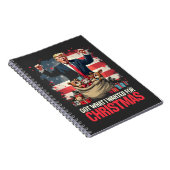 Carnet J'Ai Ce Que Je Voulais Pour Noël Trump Père Noël (Côté Droit)